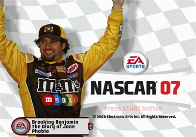 NASCAR 07 - Screenshot - Game Title Image
