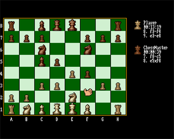 The Fidelity Chessmaster 2100 - Screenshot - Gameplay Image