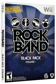 Rock Band: Track Pack: Volume 1 - Box - 3D Image