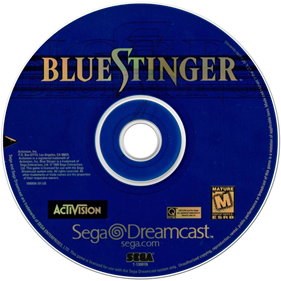 Blue Stinger - Disc Image