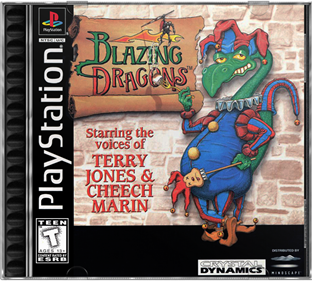 Blazing Dragons - Box - Front - Reconstructed Image