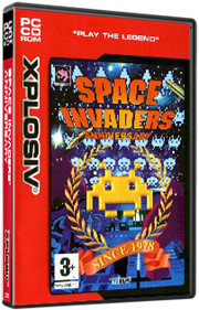 Space Invaders Anniversary - Box - 3D Image