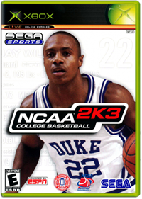 NCAA College Basketball 2K3 - Box - Front - Reconstructed