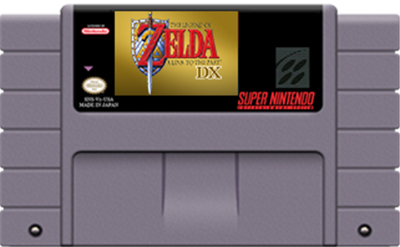 The Legend of Zelda: A Link to the Past DX - Fanart - Cart - Front