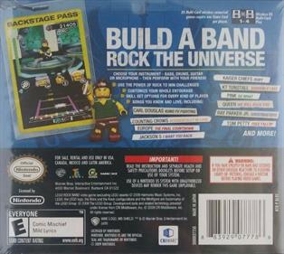 LEGO Rock Band - Box - Back Image