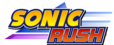Sonic Rush - Clear Logo Image