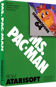 Ms. Pac-Man - Box - 3D Image