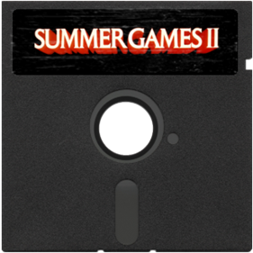 Summer Games II - Fanart - Disc Image