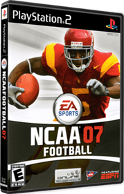 NCAA Football 07 - Box - 3D Image