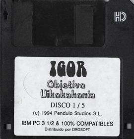 Igor: Objective Uikokahonia - Disc Image