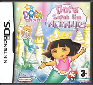 Dora the Explorer: Dora Saves the Mermaids - Box - Front - Reconstructed Image