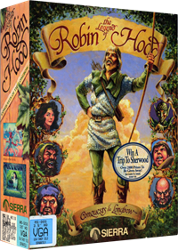 Conquests of the Longbow: The Legend of Robin Hood - Box - 3D Image