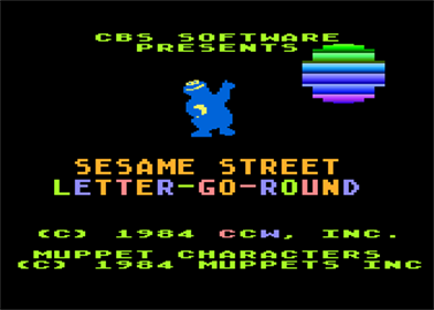 Sesame Street: Letter-Go-Round - Screenshot - Game Title Image