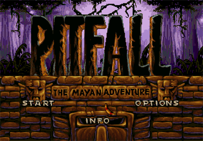 Pitfall: The Mayan Adventure - Screenshot - Game Title Image