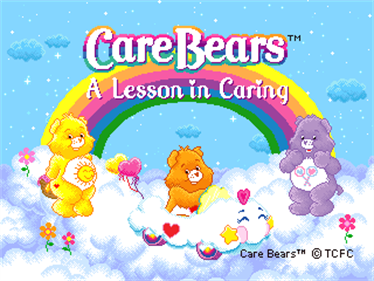 Care Bears: A Lesson in Caring - Screenshot - Game Title Image