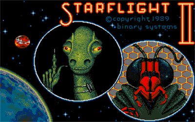 Starflight 2: Trade Routes of the Cloud Nebula - Screenshot - Game Title Image