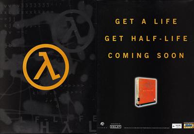 Half-Life - Advertisement Flyer - Front Image