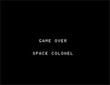 Gorf - Screenshot - Game Over Image