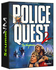 Police Quest 2: The Vengeance - Box - 3D Image