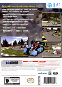 Super Karts - Box - Back Image