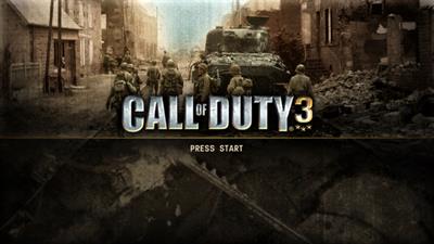 Call of Duty 3 - Screenshot - Game Title Image