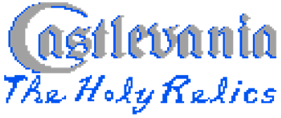 Castlevania: The Holy Relics - Clear Logo Image