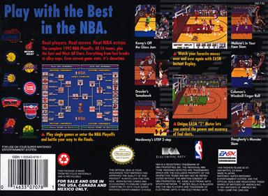 Bulls Vs Blazers and the NBA Playoffs - Box - Back Image