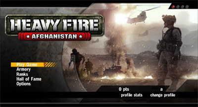 Heavy Fire: Afghanistan - Screenshot - Game Title Image