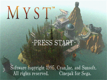 Myst - Screenshot - Game Title Image