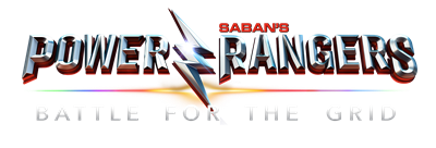 Saban's Power Rangers: Battle for the Grid - Clear Logo Image