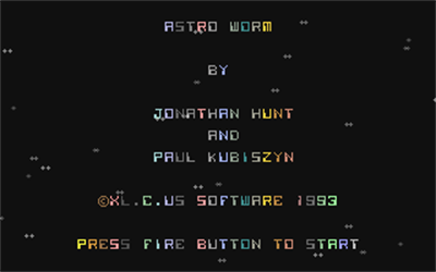 Astro Worm - Screenshot - Game Title Image