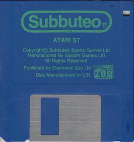 Subbuteo: The Computer Game - Disc Image