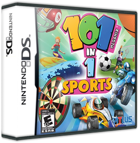 101-in-1 Megamix Sports - Box - 3D Image
