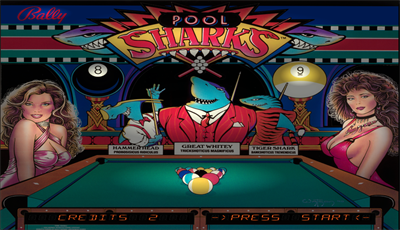 Pool Sharks - Arcade - Marquee Image