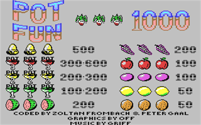 Pot Fun - Screenshot - Game Title Image