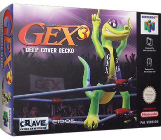 Gex 3: Deep Cover Gecko - Box - 3D Image
