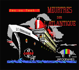 Meurtres sur l'Atlantique - Screenshot - Game Title Image