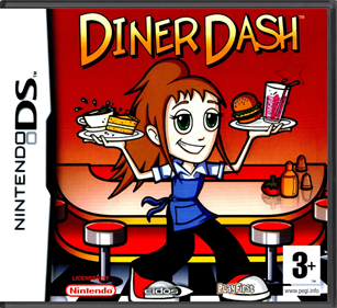 Diner Dash: Sizzle & Serve - Box - Front - Reconstructed Image