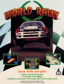 World Rally - Advertisement Flyer - Front Image