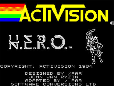 H.E.R.O. - Screenshot - Game Title Image