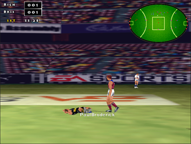 AFL '99 - Screenshot - Gameplay Image