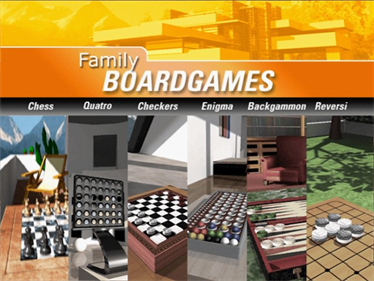 Family Board Games - Screenshot - Game Title Image