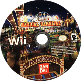 Active Life: Magical Carnival - Disc Image