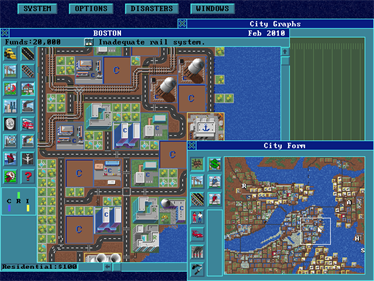 SimCity Enhanced CD-ROM - Screenshot - Gameplay Image