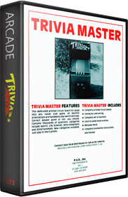 Trivia Master - Box - 3D Image