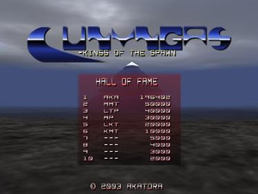 Cunyngas - Screenshot - High Scores Image