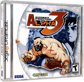 Street Fighter Alpha 3 - Box - 3D Image