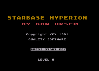 Starbase Hyperion - Screenshot - Game Title Image