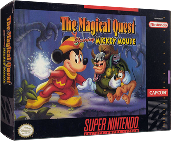 The Magical Quest Starring Mickey Mouse - Box - 3D Image