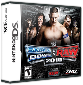 WWE SmackDown vs. Raw 2010 - Box - 3D Image